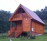 Dom drewniany w Beskidzie Zywiec