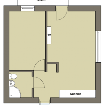 2 pokoje 37m2, balkon, piwnica, po kapitalnym remoncie, Antoniuk, Tuwima