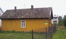 Dom drewniany-sprzedany